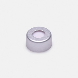 Крышка ISOLAB с септой для виал N11, без разреза, силикон/PTFE