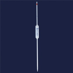 Пипетка Мора ISOLAB 25 мл, с одной меткой, класс AS, стекло