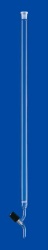 Хроматографическая колонка Lenz 300 мм, 23 мл, NS14/23, с фриттой, PTFE игольчатый кран, стекло