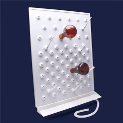 Сушилка для посуды ISOLAB, 500 х 1010 мм, 122 стержня, с поддоном