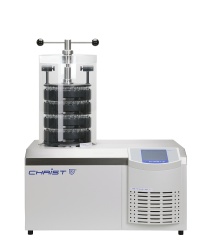 Лиофильная сушка Martin Christ Beta 1-8 LSCplus, комплект с 4 полками Ø250 мм и запечатывающим устройством