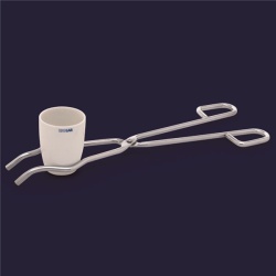 Щипцы ISOLAB для тиглей, длина 300 мм, хромированная сталь