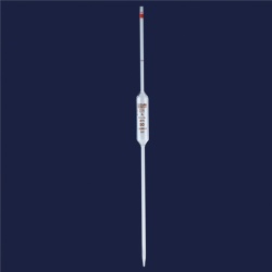 Пипетка Мора ISOLAB 15 мл, с одной меткой, класс A, стекло