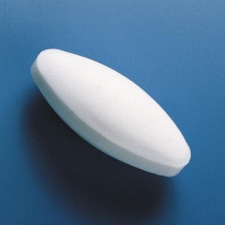 Магнитный перемешивающий элемент Brand овальный, 15x6 мм, PTFE