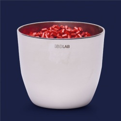 Тигель ISOLAB, средняя форма, Ø 51 х 45 мм, нержавеющая сталь