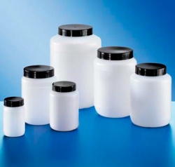 Контейнер Kautex широкогорлый 1000 мл, HDPE, круглый, Ø 80 мм, естественный цвет, без крышки